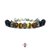 Pulseira Masculina Pedra Ágata Tibetana - Tigan 1