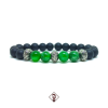 Pulseira Nenets Pedra Jade Verde